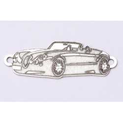 E0647-G-Link argint Masina decapotabila 26*9mm 0.5grosime 1 buc