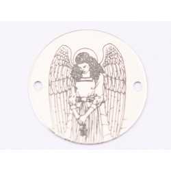 E1508 GS Link argint "Guardian Angel" 16.5mm 0.3mm 1 buc