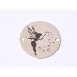 E1576 GS Link argint "Fairy" 16.5mm, 0.3mm 1 buc E1576 GS Link argint "Fairy" 16.5mm, 0.3mm 1 buc
