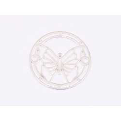 E1617 N Link Ag 925 "Fluturas" 17mm, 0.5mm 1 buc