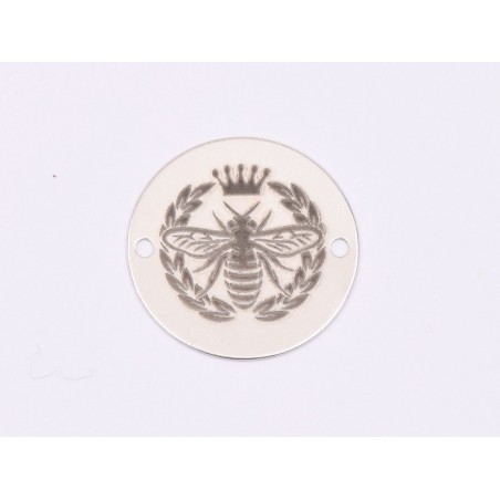 E1625 GS Banut Ag 925 "Queen Bee" 16.5mm, 0.3mm 1 buc