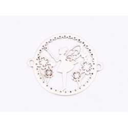 E1663 N Link Ag 925 "Zana" 16x19mm, 0.5mm 1 buc