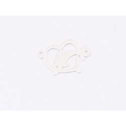 E1674 N Link Ag 925 Delfin, 16.5x11.5mm, 0.5mm- 1 buc