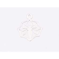 E1675 N Pandantiv Ag 925 Paianjen, 18x20mm, 0.5mm- 1 buc