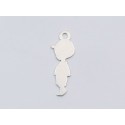 E1700-N-Charm baietel decupat 20x7.5mm 0.5mm 1 buc