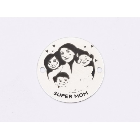 E1754 GS Link Ag 925 Super Mom 16.5mm, 0.3mm 1 buc