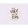 E1765 GS Link Ag 925 "Be a voice", 16.5mm, 0.3mm 1 buc