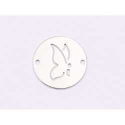 E1774 N Link Ag 925 Butterfly, 13mm, 0.5mm 1 buc