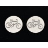 E1797 G Cercei tije Ag 925 biciclete ,12mm, 0.5mm 1 pereche