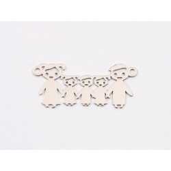 E1936 N Link Ag 925 Familie MFBFT 29.5x13mm, 0.6mm - 1 buc