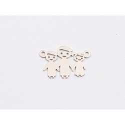 E1940 N Link Ag 925 Familie BBF 19.5x13mm, 0.6mm - 1 buc