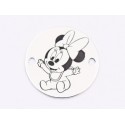 E1841 G Link Ag 925 Baby Minnie, 12mm, 0.3mm - 1 buc