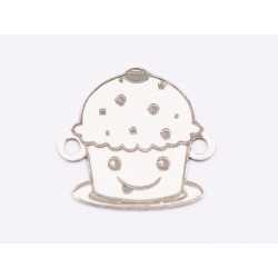 E1714 G Link Ag 925Muffin 11x11x0.3mm 1 buc