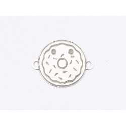 E1733 G Link Ag 925 Donut 14x11x0.3mm 1 buc
