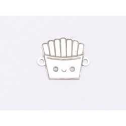 E1736 G Link Ag 925 Fries 13.6x11x0.3mm 1 buc