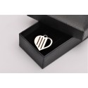 E0105-N-Pandantiv decupat argint 925 "Heart for engraving" 27x23mm 0.5mm