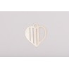 E0105-N-Pandantiv decupat argint 925 "Heart for engraving" 27x23mm 0.5mm