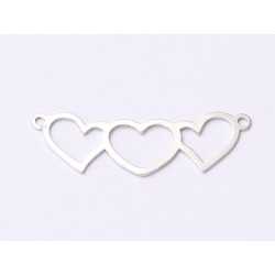 E0849-N-Link argint 925 3 inimioare - 1 buc