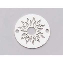 E1151-N-Link Banut din Argint 925 floarea soarelui -1 buc E1151-N-Link Banut din Argint 925 floarea soarelui -1 buc