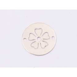 E1405-N-Link banut din argint floare stilizata model 2 -12mm 0.3mm - 1 buc E1405-N-Link banut din argint floare stilizata model 2 -12mm 0.3mm - 1 buc