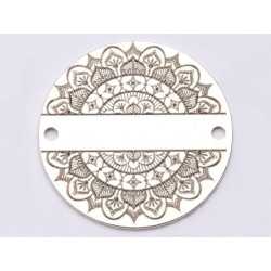 E0620 GS Banut Mandala cu spatiu pentru gravura 16.5mm 0.33