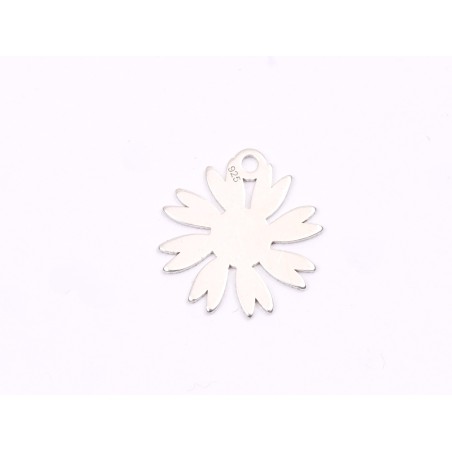 E1644 N Charm/Pandant Ag 925 "Floricica" 12.2x11.5mm, 0.5mm 1 buc