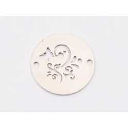 E1950 N Link Ag 925 "Flower butterfly" 13mm- 1 buc