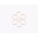 E1979 N Link Ag 925 Floare 14.5x15mm, 0.4mm - 1 buc