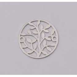 E1172-N-Link din argint model Crenguta 15mm 0.4mm