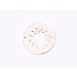 E1338-N-Link banut din argint Soare, 12mm 0.33mm - 1 buc