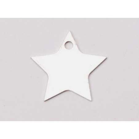 E0157-N-Charm steluta argint 925 11mm 0.4mm grosime