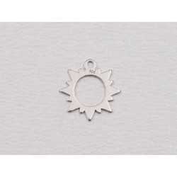 E1903 N Link Ag 925 Soare, 11.5x12mm, 0.5mm - 1 buc