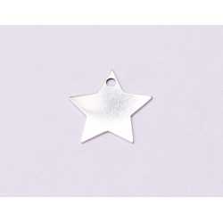 E0588 N Laser-cut pandant steluta 14mm 0.4mm-1buc
