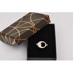 E0108-G-Link cerc 16.5mm 0.4mm decupat cu luna-1 buc