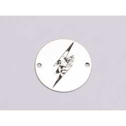 E1110- GS-Link Argint 925 Fulger 16.5mm, 0.33mm grosime- 1 buc