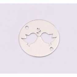 E1213-N-Link din argint model Pasarele 13mm 0.33mm - 1 buc