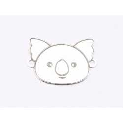 E1728 G Link Ag 925 Koala 16x11x0.3mm 1 buc