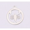 E1199-N-Charm Argint 925 Scorpion 13x15mm, 0.50mm