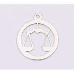 E1198-N-Charm Argint 925 Balanta 13x15mm, 0.50mm