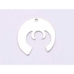 E0948-N-Pandant Argint 925 Angel diametru 16mm 0.50mm