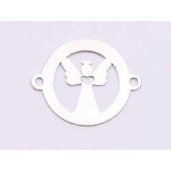 E0932-N-Link argint 925 tip glob cu inger 20x16mm 0.33mm