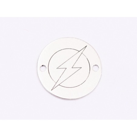 E1847 G Link Ag 925 Flash, Super Hero, 12mm, 0.3mm - 1 buc