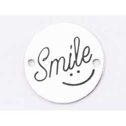 E1846 G Link Ag 925 Smile, 12mm, 0.3mm - 1 buc