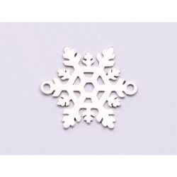 E0945-N-Link Argint 925 Snowflake 16x14mm 0.50mm E0945-N-Link Argint 925 Snowflake 16x14mm 0.50mm