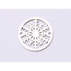 E0946-N-Link Argint 925 Fulg in banut diametru 14mm, 0.50mm E0946-N-Link Argint 925 Fulg in banut diametru 14mm, 0.50mm