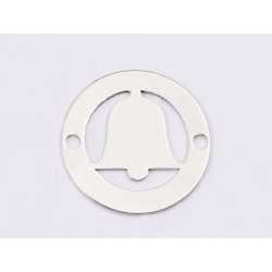 E1379-N-Link banut din argint Clopotel, 12mm 0.33mm - 1 buc E1379-N-Link banut din argint Clopotel, 12mm 0.33mm - 1 buc