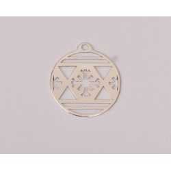E0286-N-Charm Glob Snowflake 16.5mm 0.4mm 1 buc E0286-N-Charm Glob Snowflake 16.5mm 0.4mm 1 buc