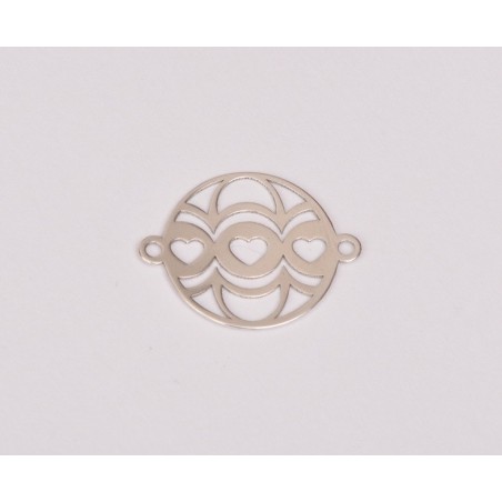 E0288-N-Link Glob Heart 16.5mm 0.4mm 1 buc