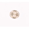 E0232-G-Decupaj link Minge fotbal din argint 925 12mmx0.33mm - 1 bucata