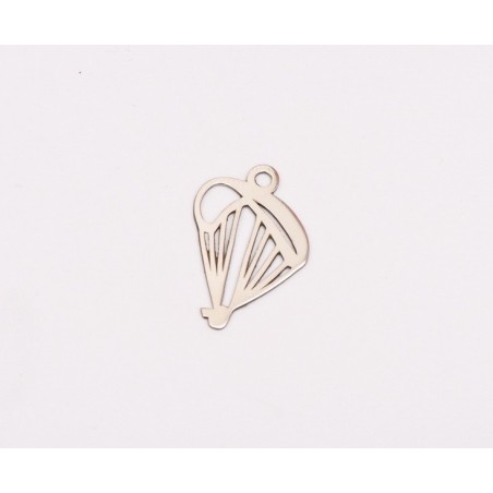 E0235 N Charm parapanta argint 925 22x14mm 0.6mm